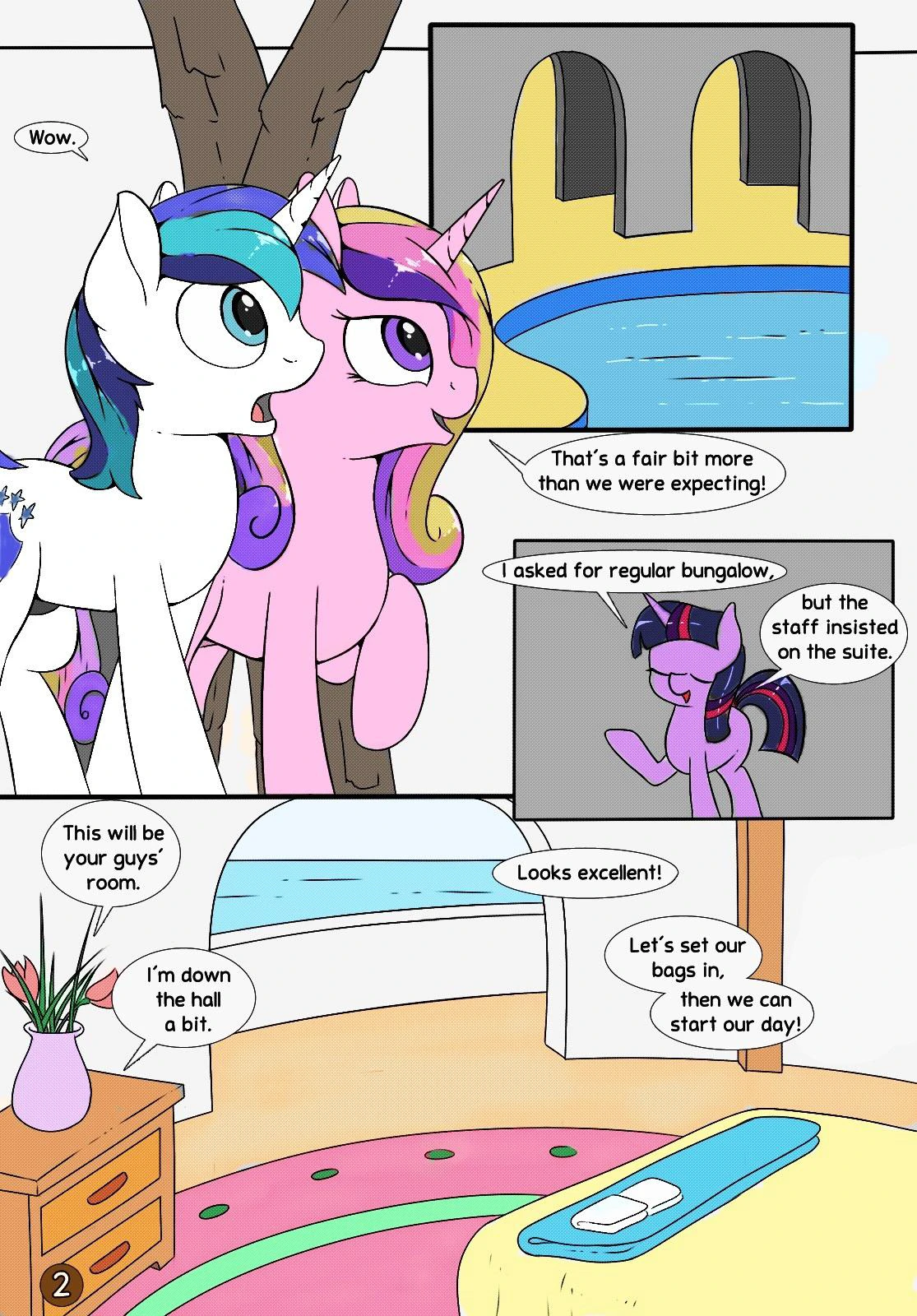 Not so Restful Vacation — page 1