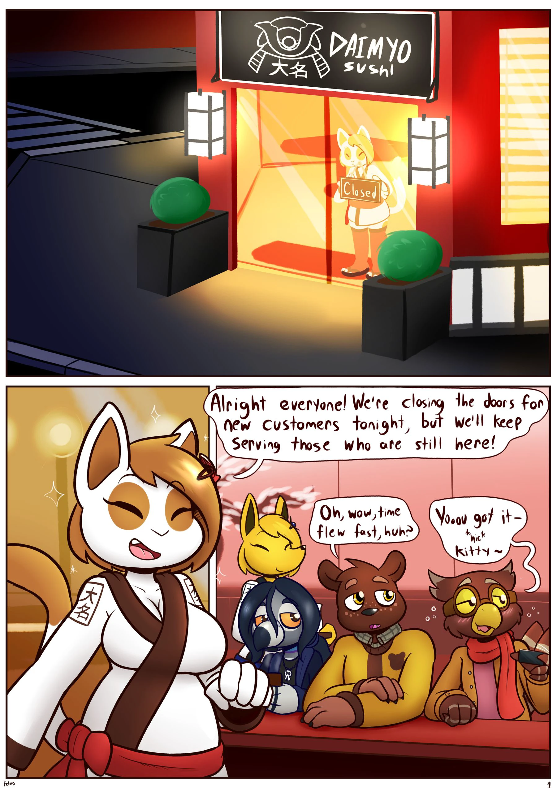 Closing Hours — page 1