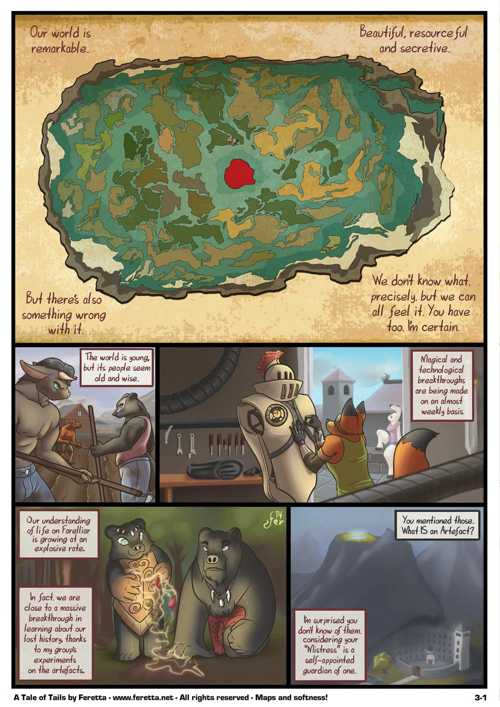 A Tale of Tails - Chapter 3 — page 1
