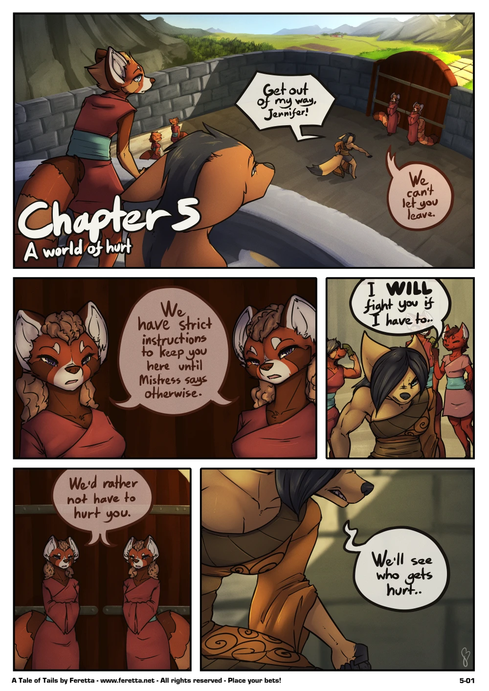 A Tale of Tails - Chapter 5 cover