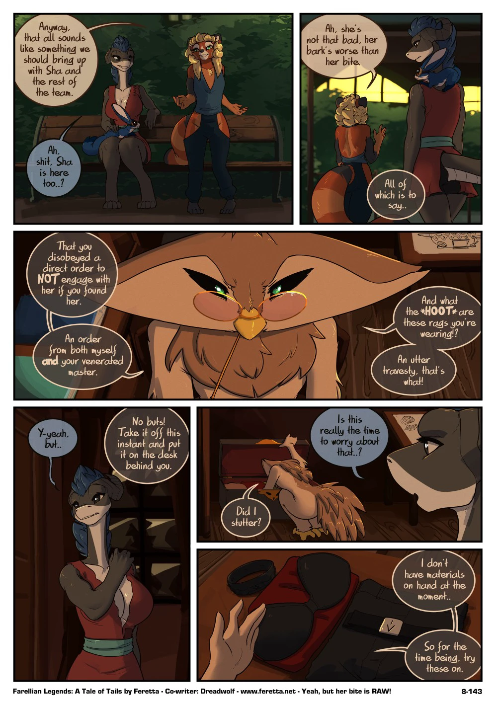A Tale of Tails - Chapter 8 — page 143