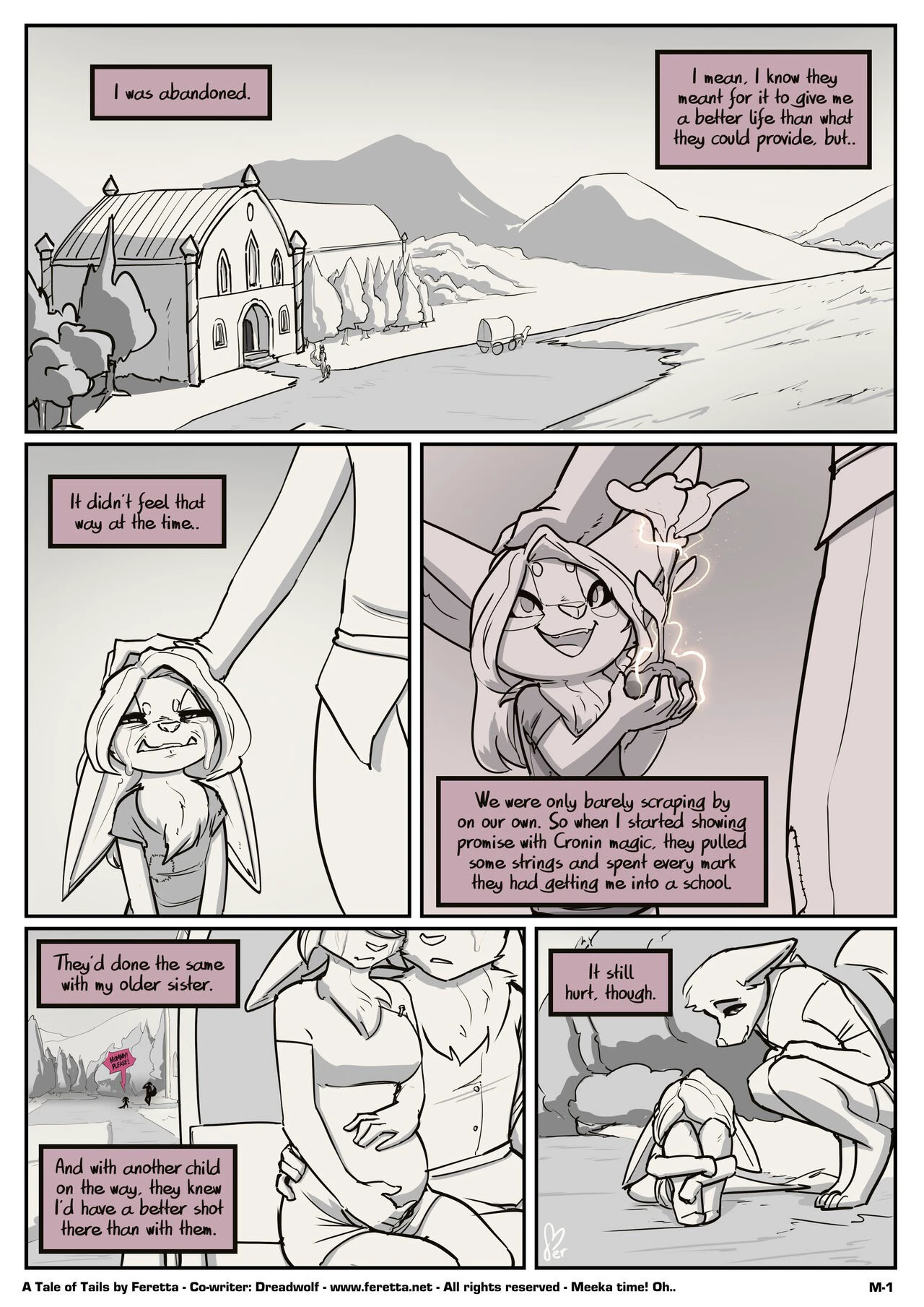 A Tale of Tails - Meeka's Background cover
