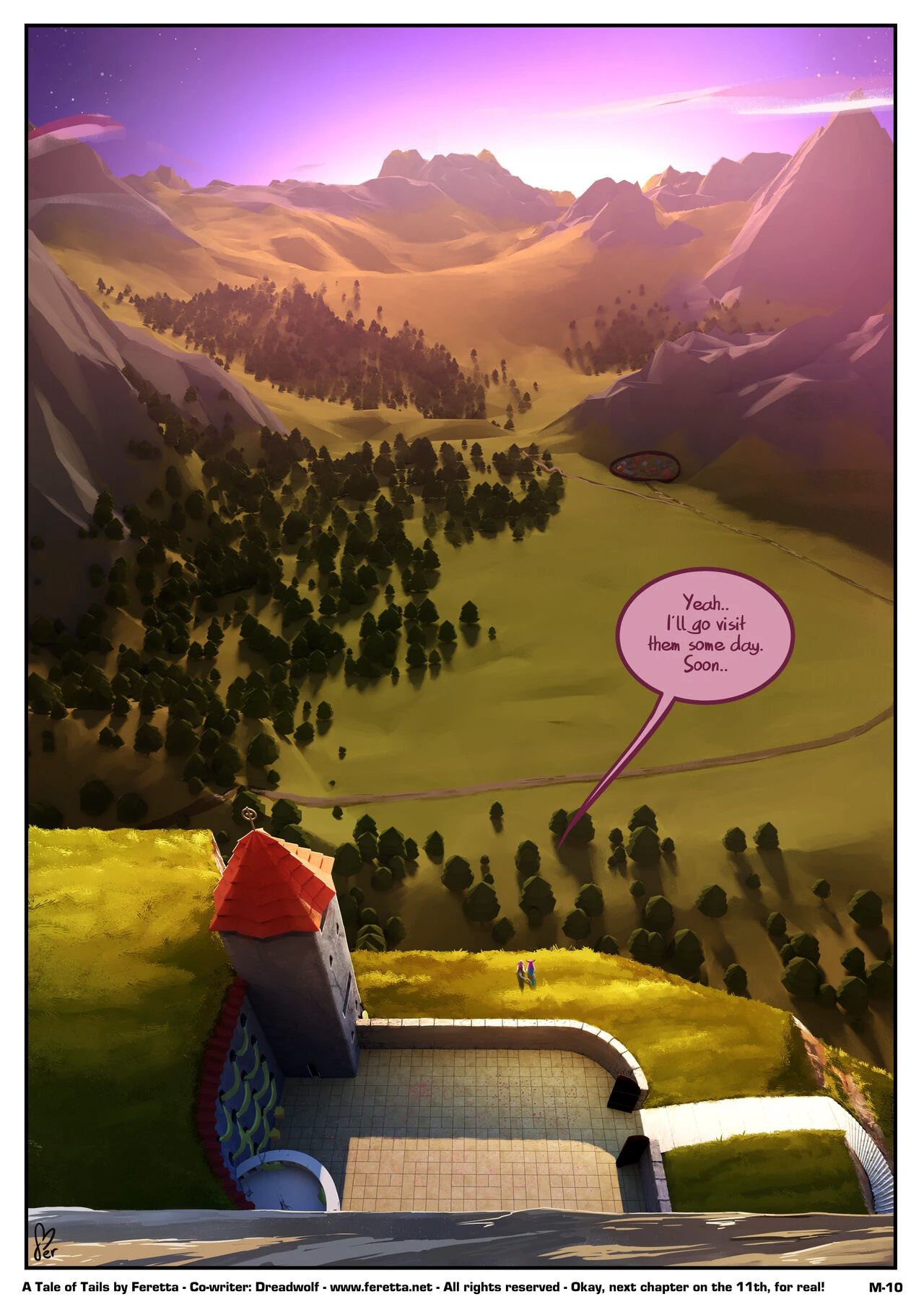 A Tale of Tails - Meeka's Background — page 9