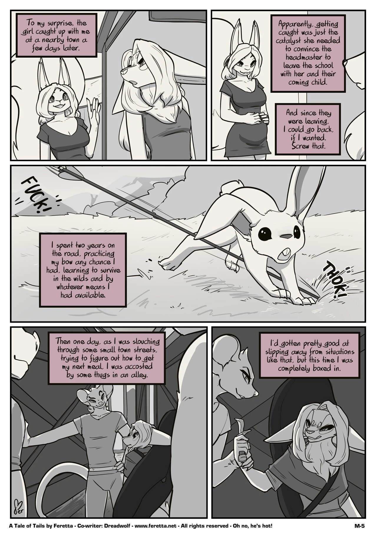A Tale of Tails - Meeka's Background — page 4