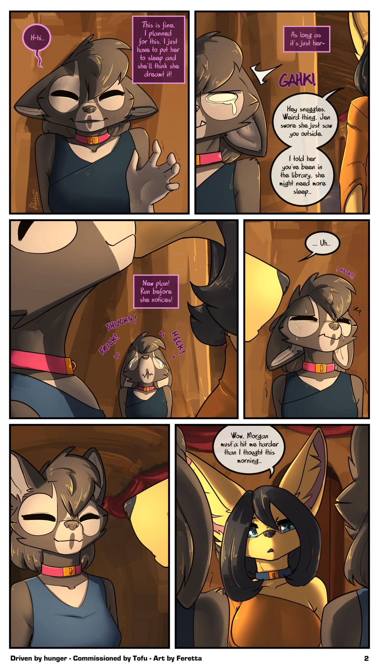 Sneaking In - Driven By Hunger — page 3
