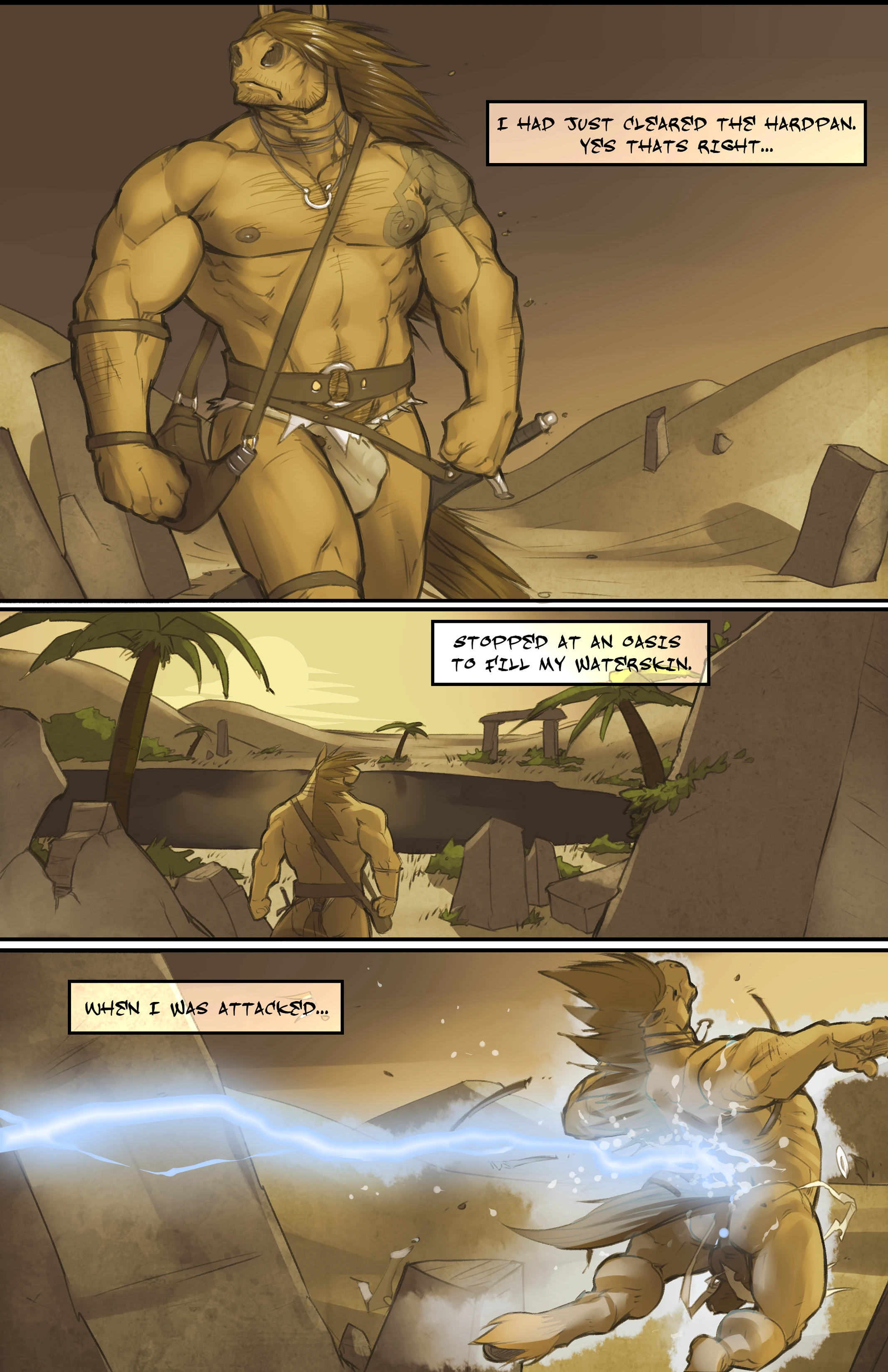 The Horse With no Name — page 1