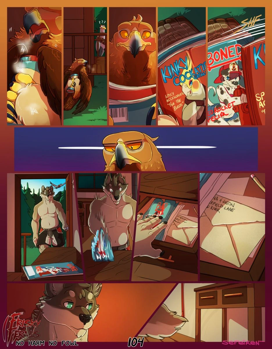 No Harm, No Fowl — page 104