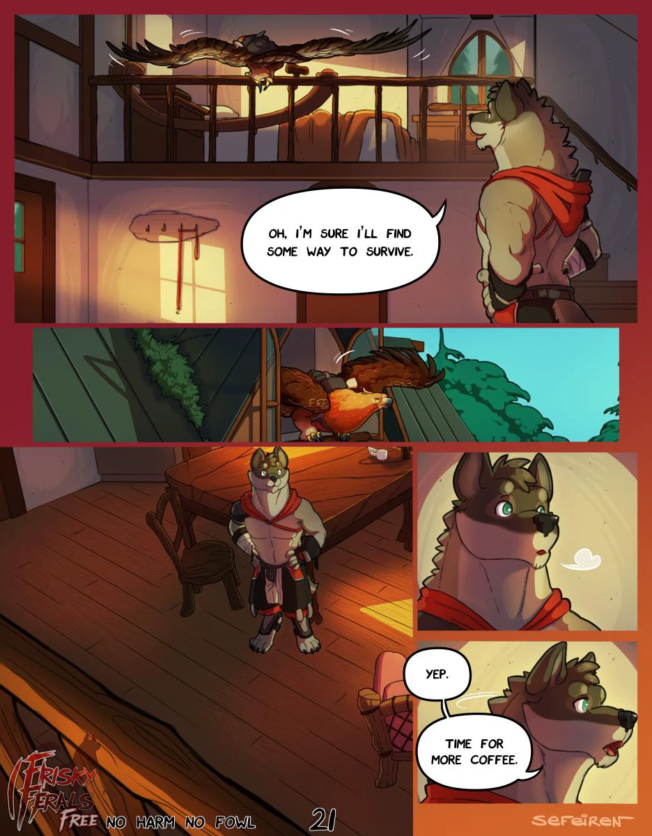 No Harm, No Fowl — page 21