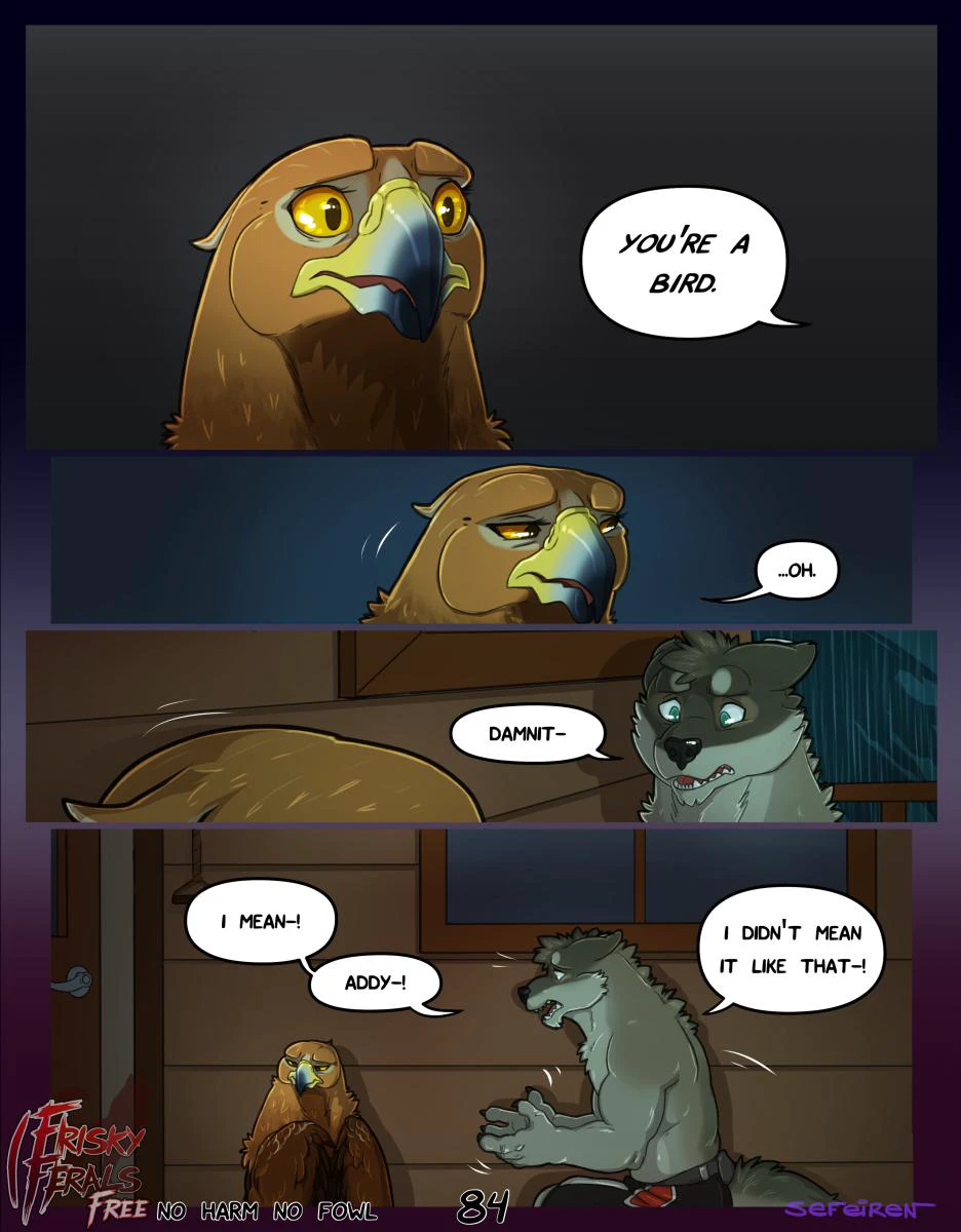No Harm, No Fowl — page 84