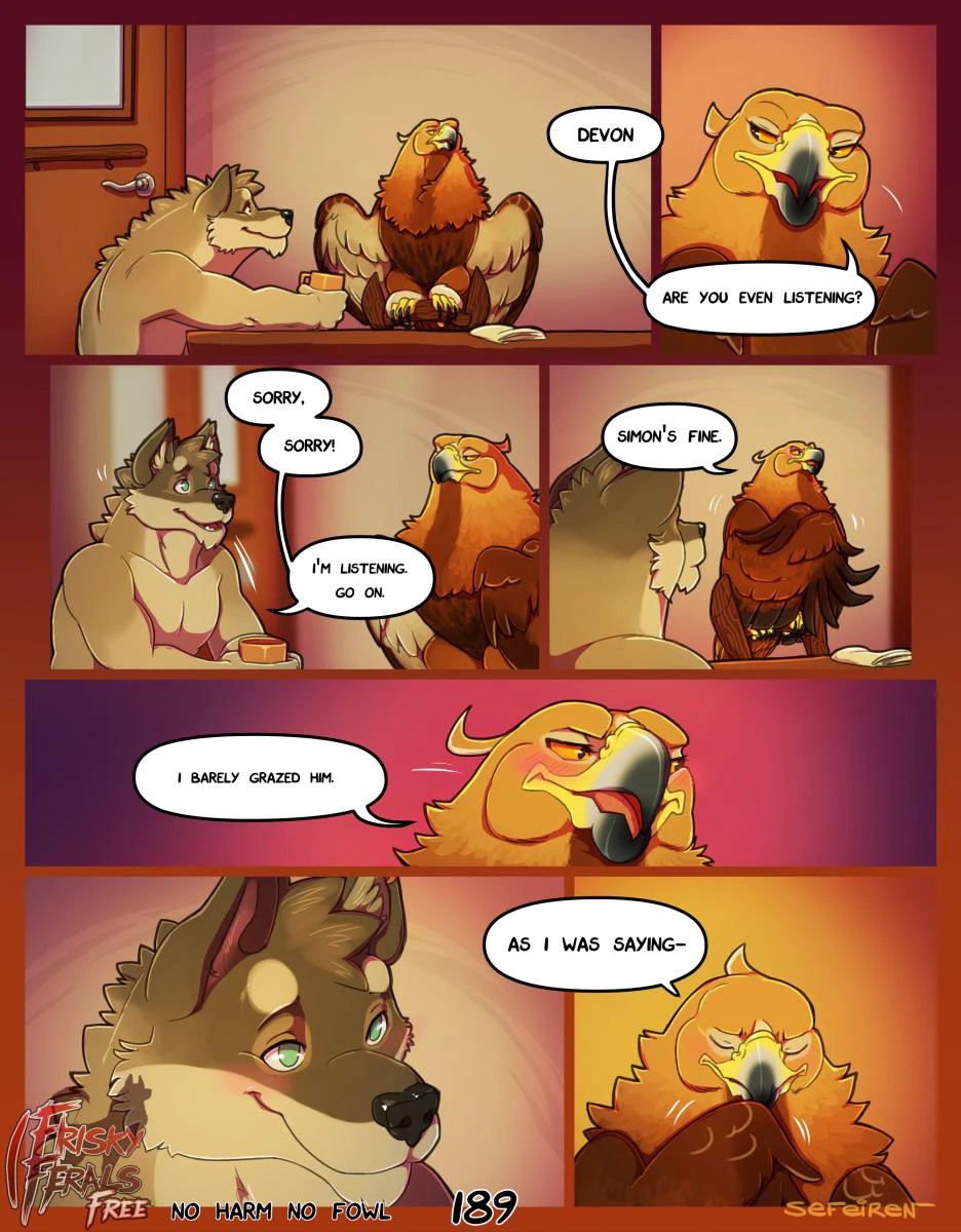 No Harm, No Fowl — page 189