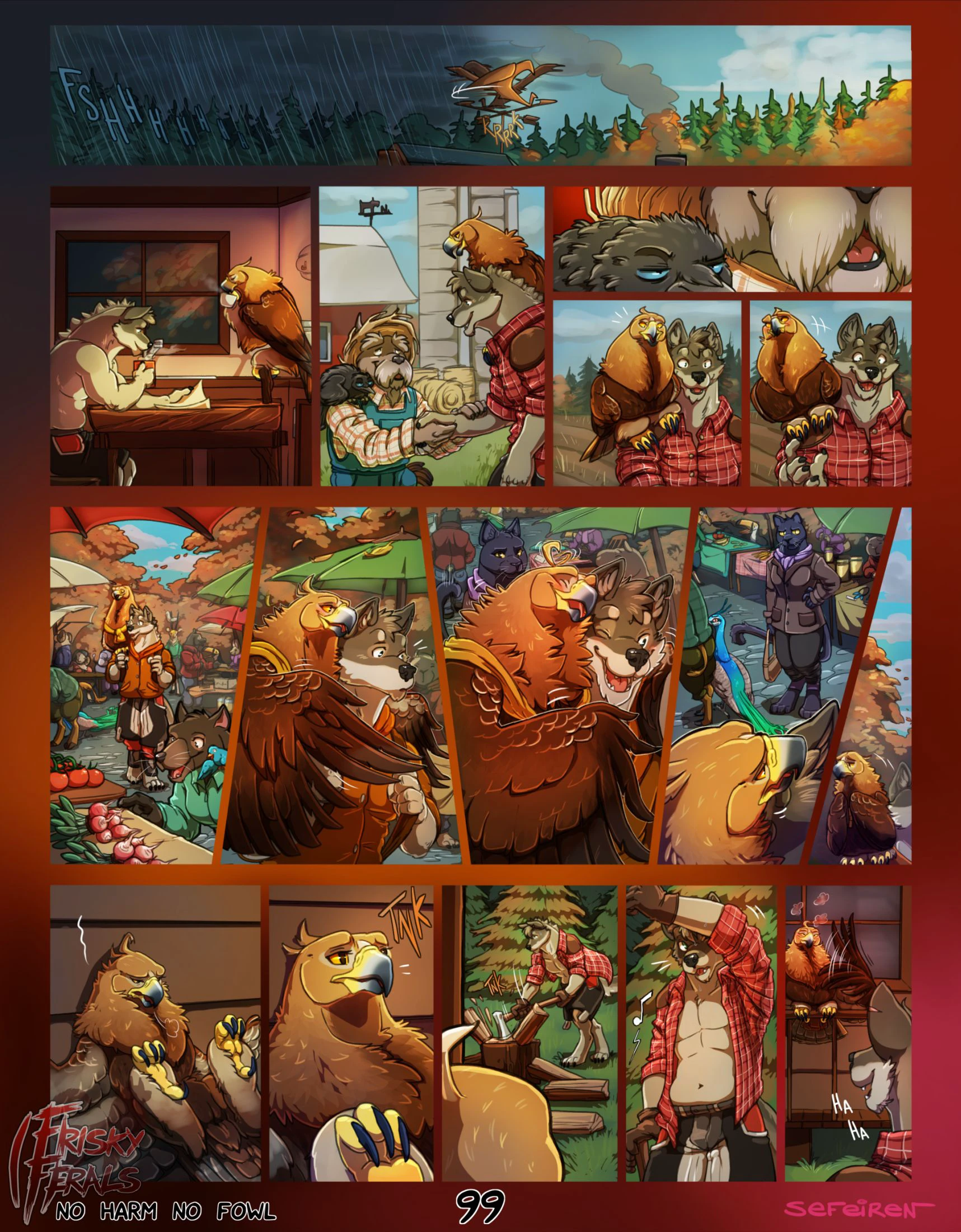 No Harm, No Fowl — page 99