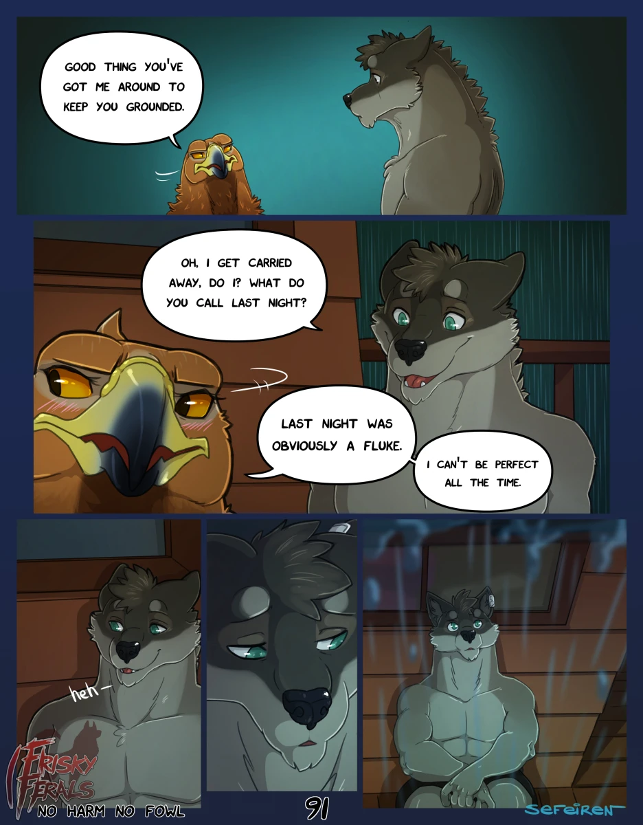No Harm, No Fowl — page 91