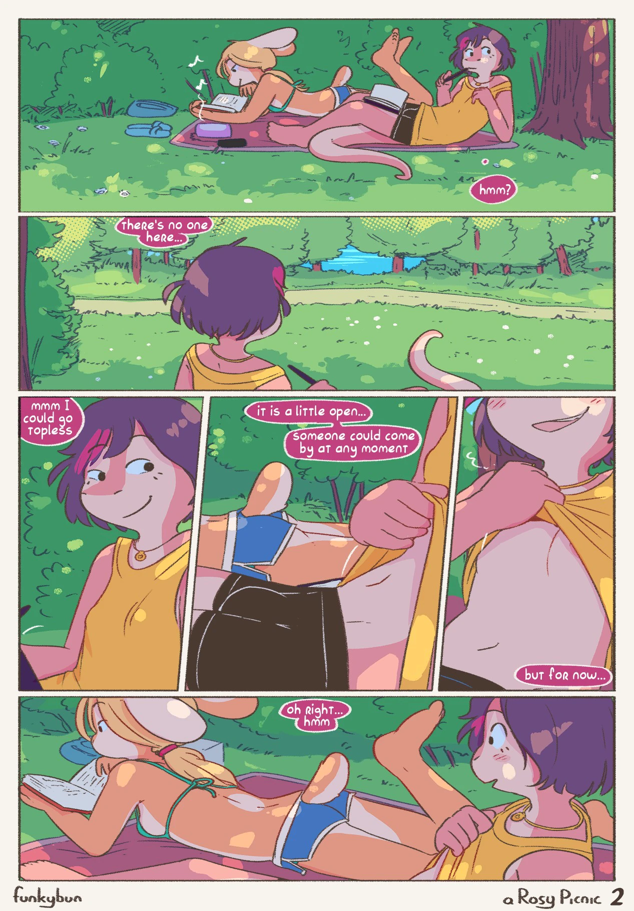 A Rosy Picnic — page 1
