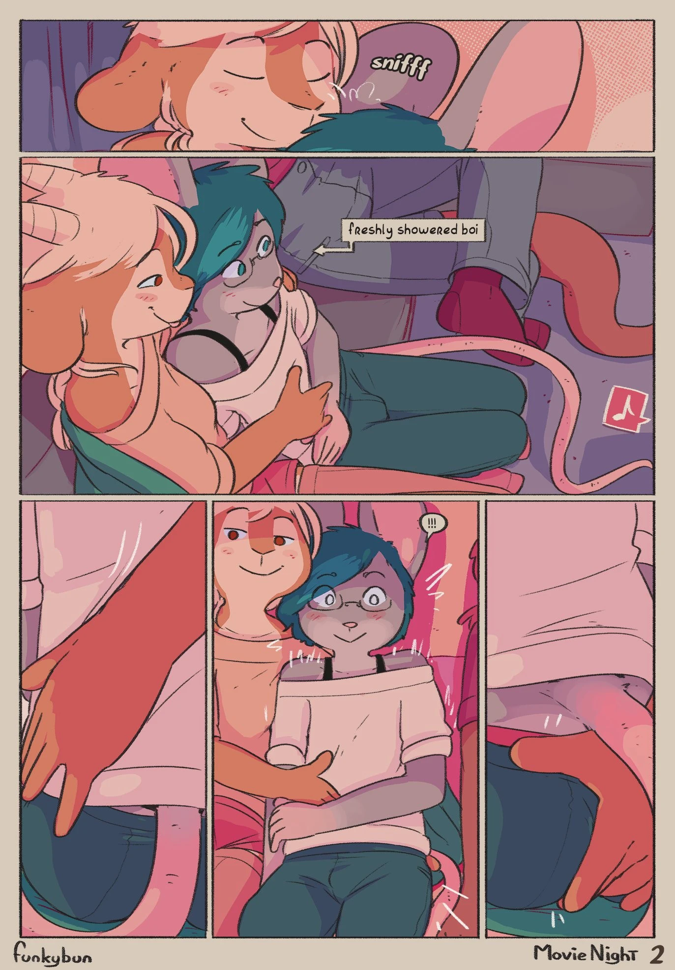 Movie Night (Funkybun) — page 1