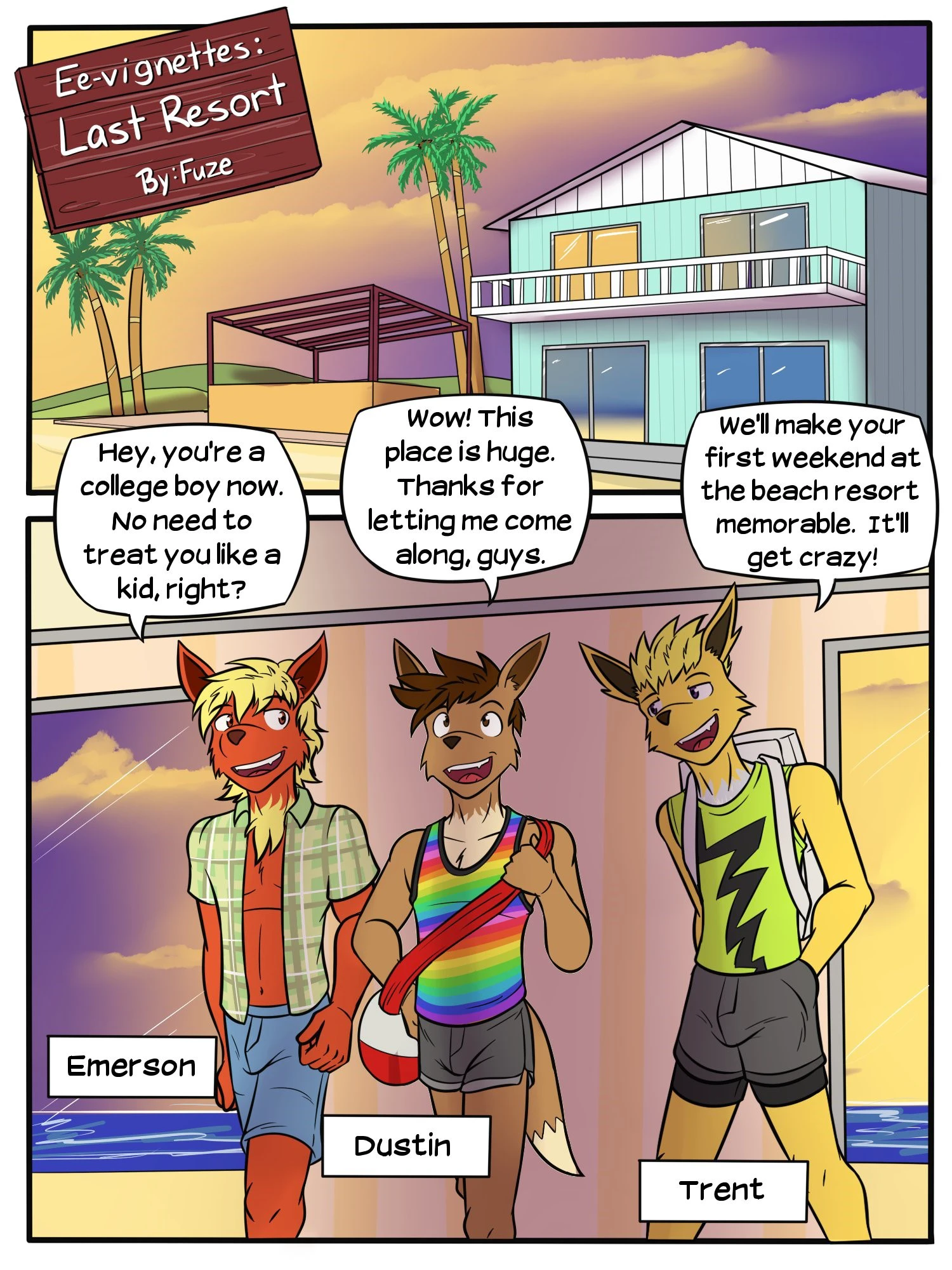 Ee-vignettes: Last Resort cover
