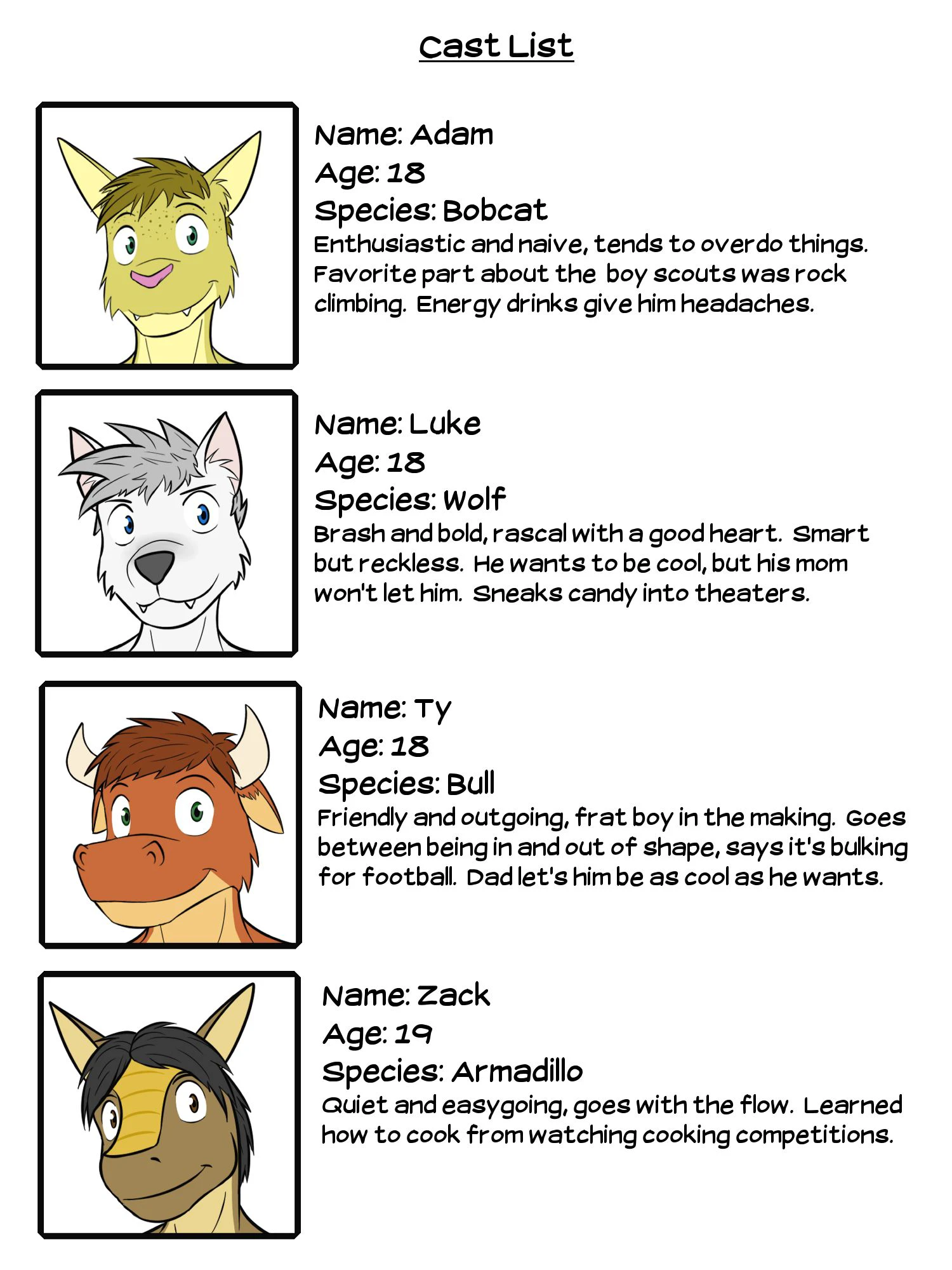 Roughin' It — page 1