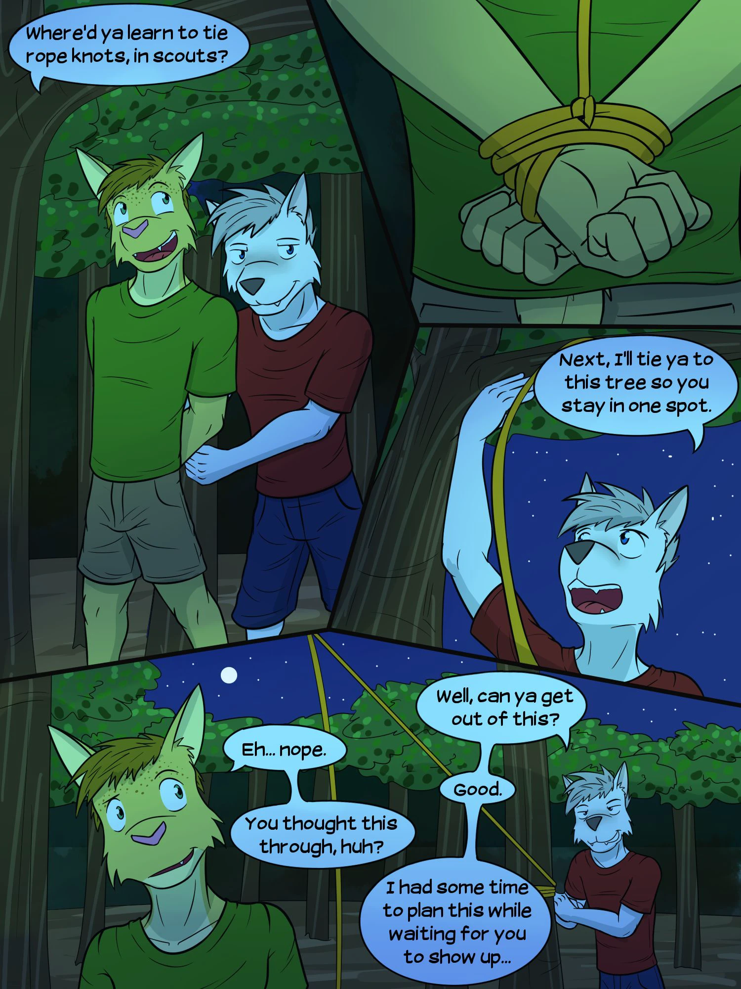 Roughin' It — page 28