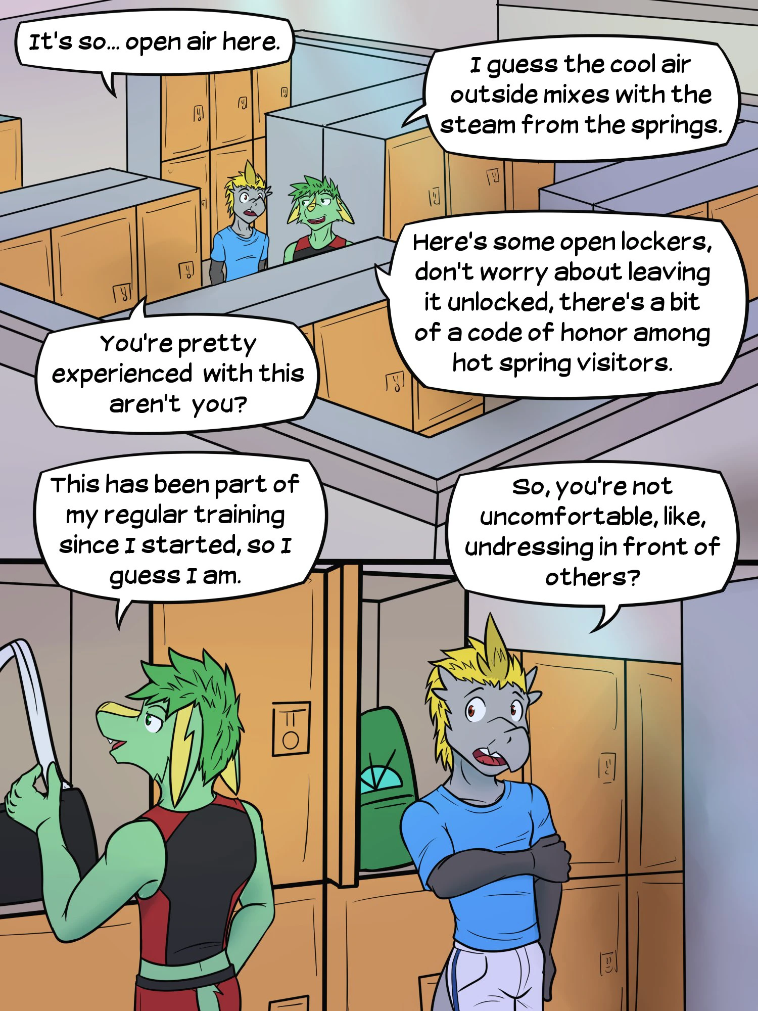 Warming Up — page 6