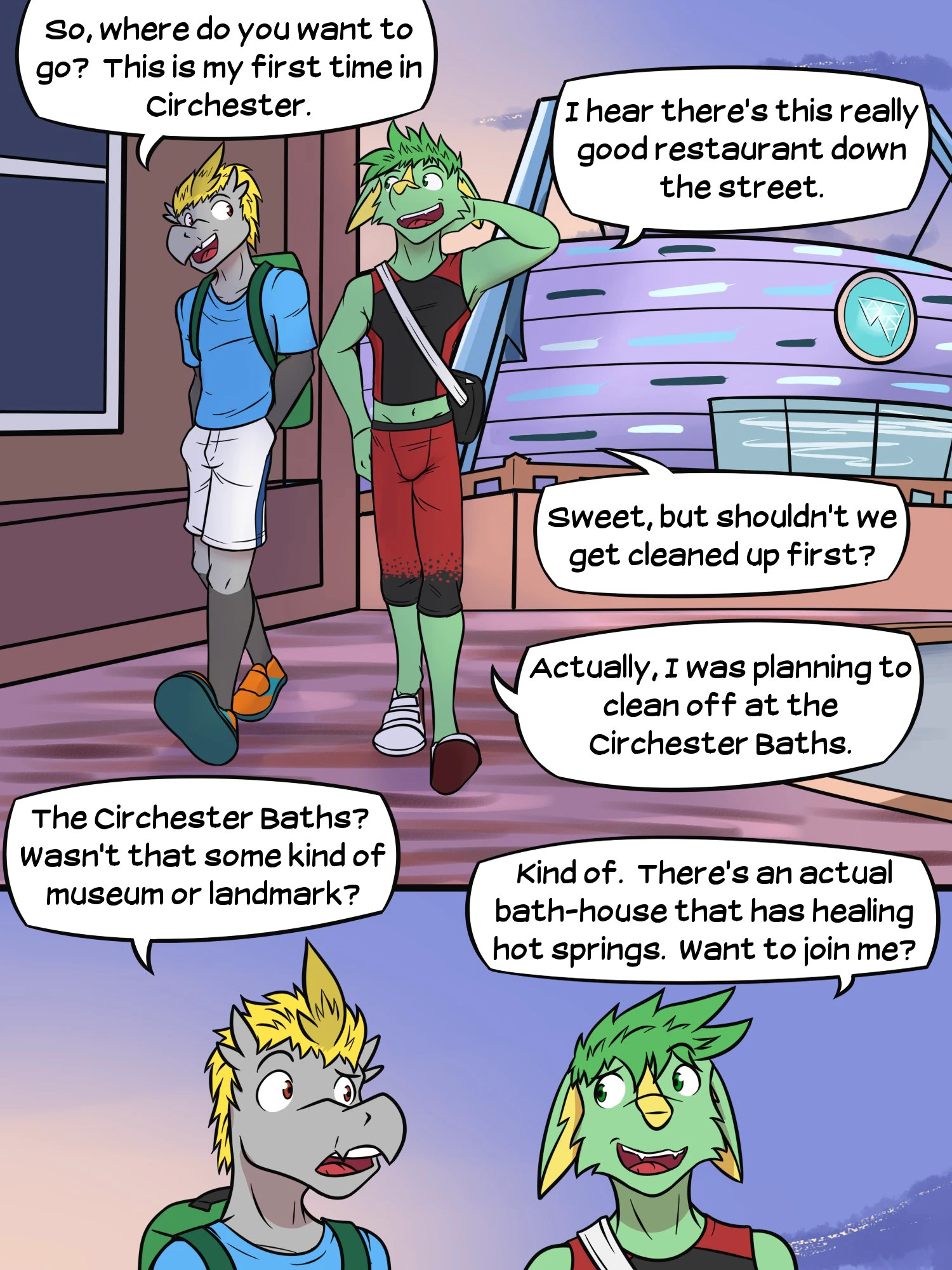 Warming Up — page 3