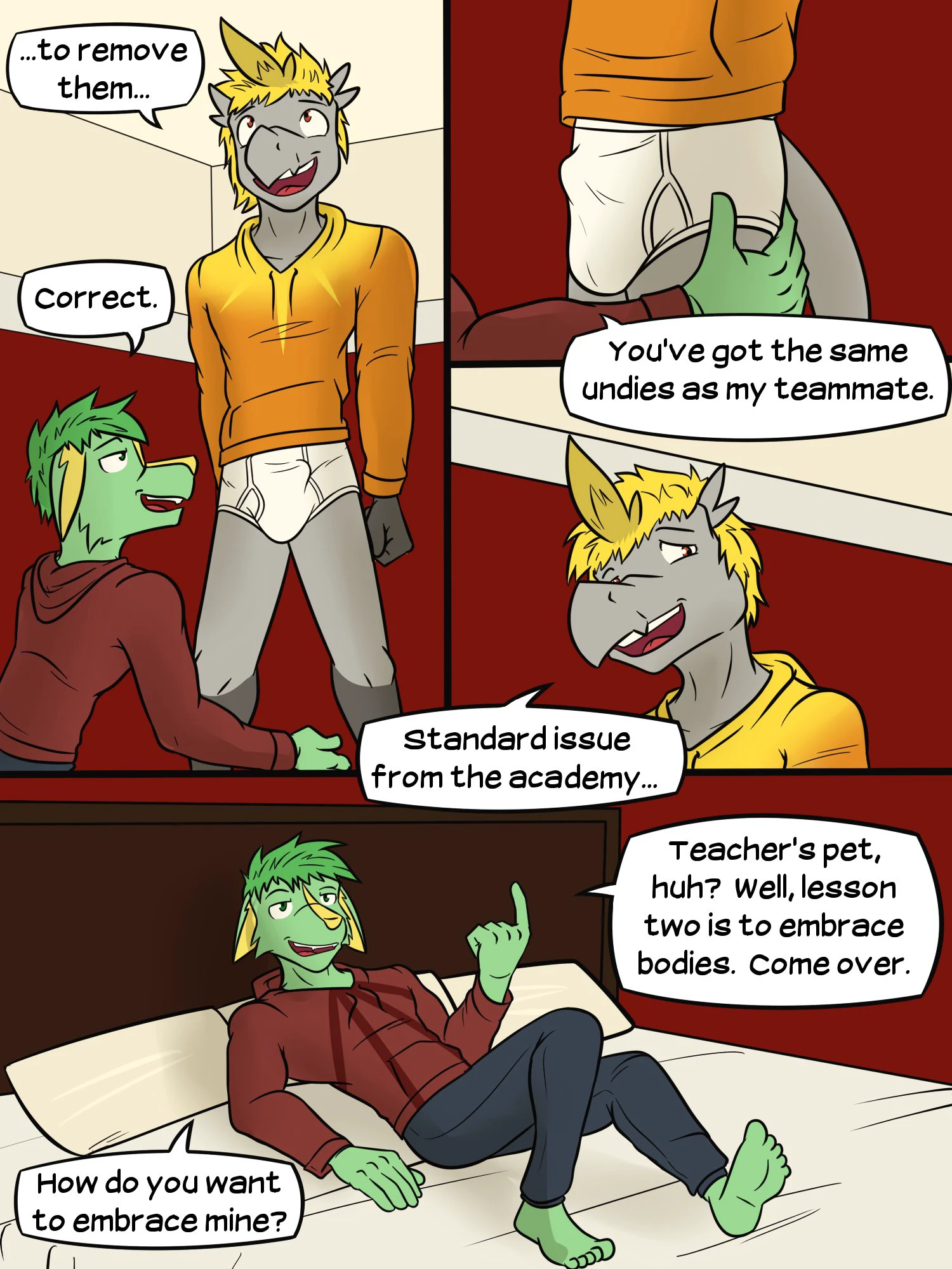 Warming Up — page 23