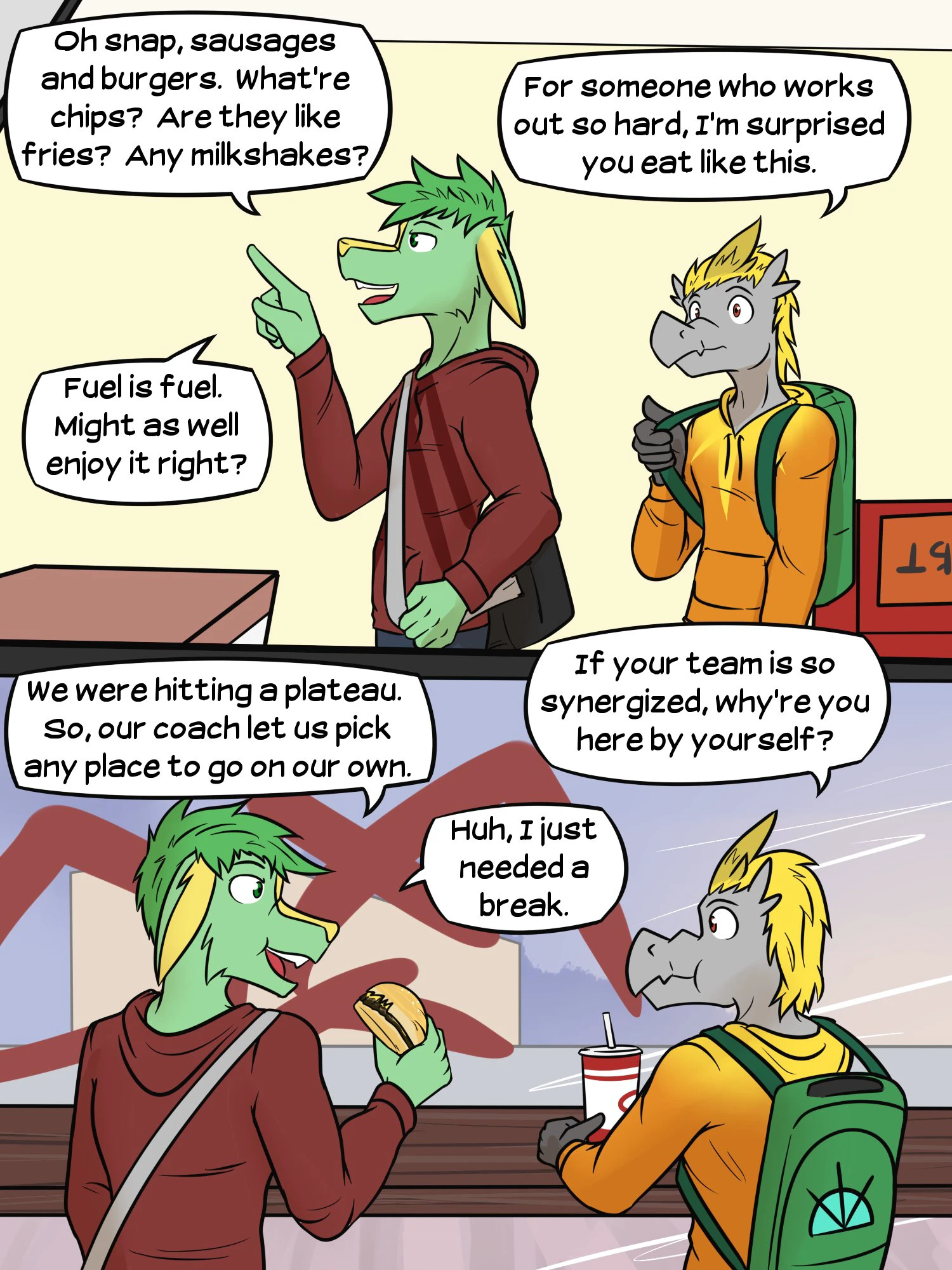 Warming Up — page 20