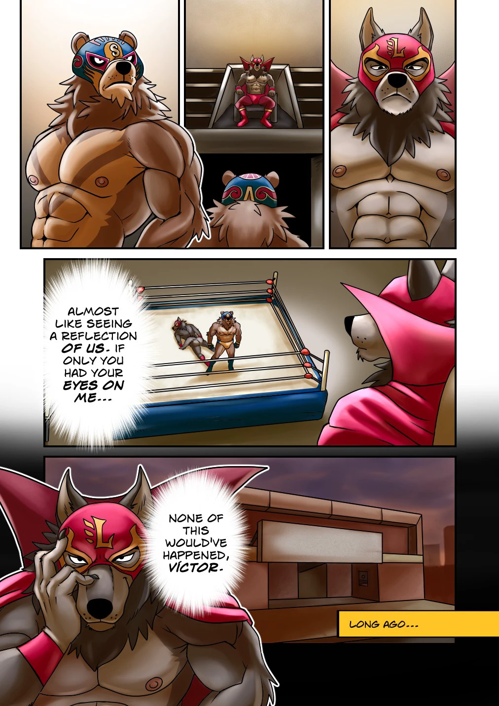Oso Luchoso Origins — page 2