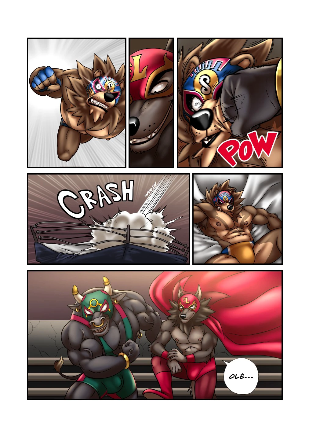 Oso Luchoso Origins — page 35