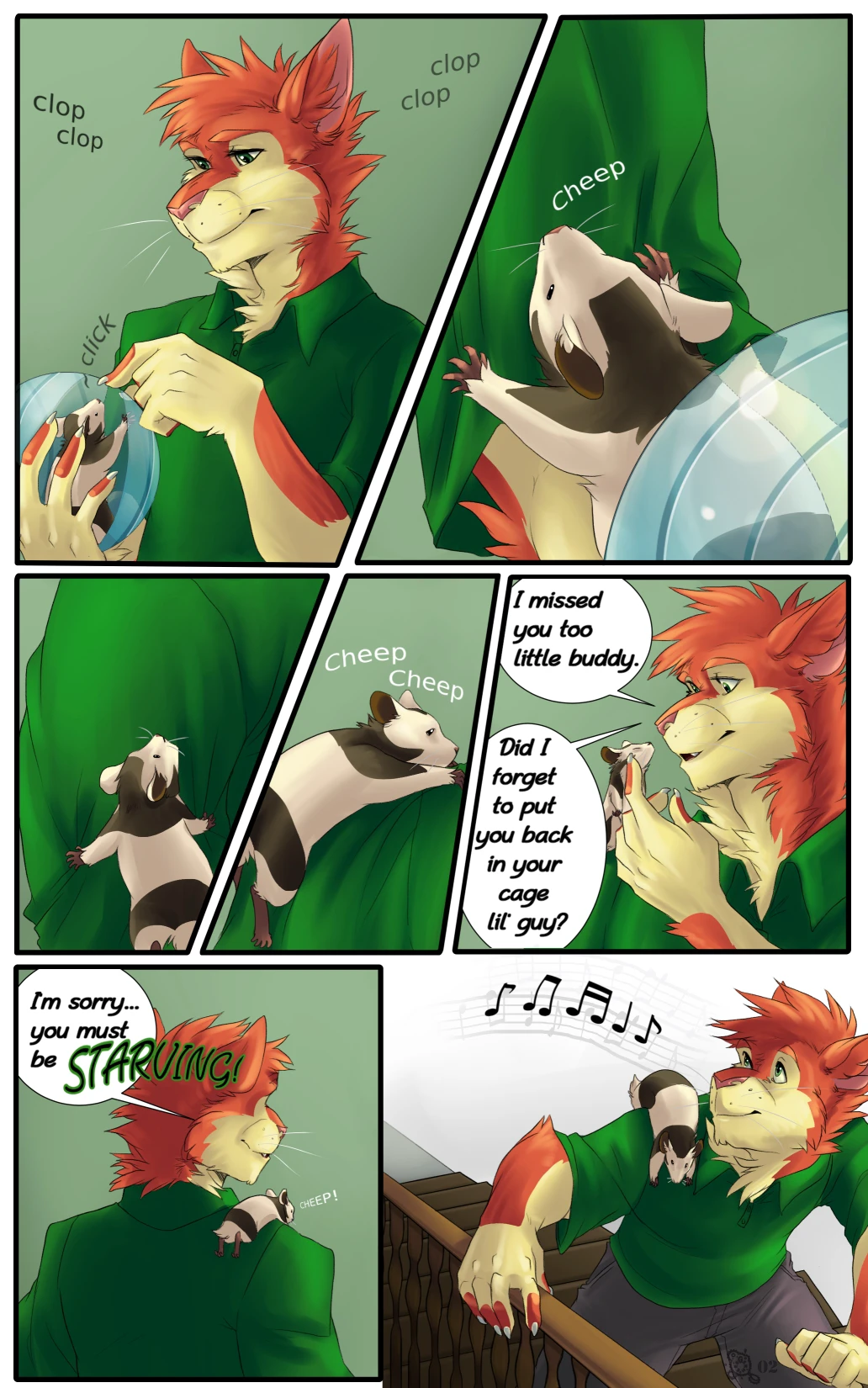 Behind The Lens Chapter 2 — page 1