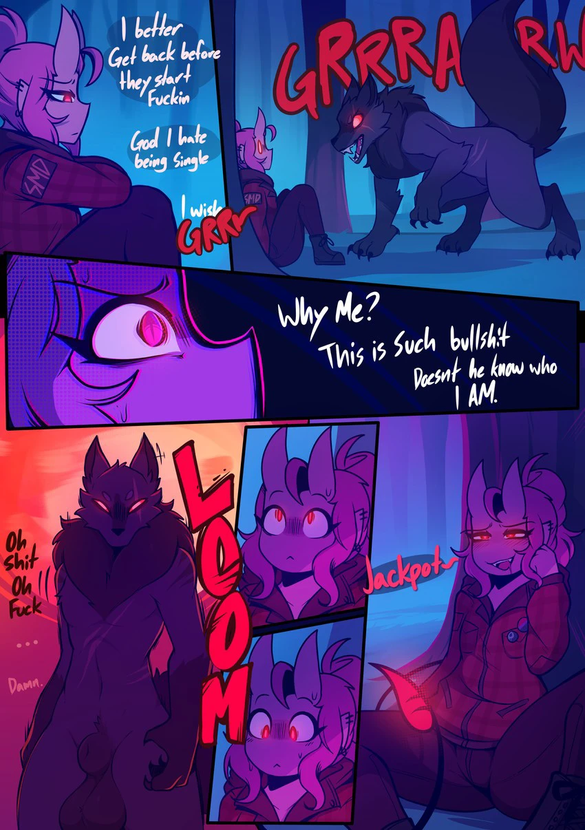 Carrie and the Werewolf — page 1