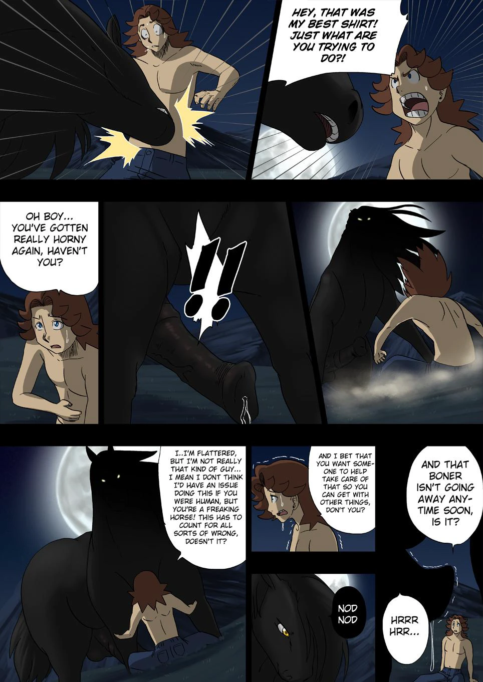Night of the Werestallion — page 9