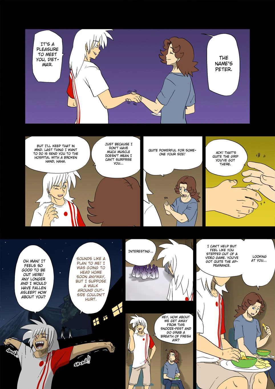 Night of the Werestallion — page 1