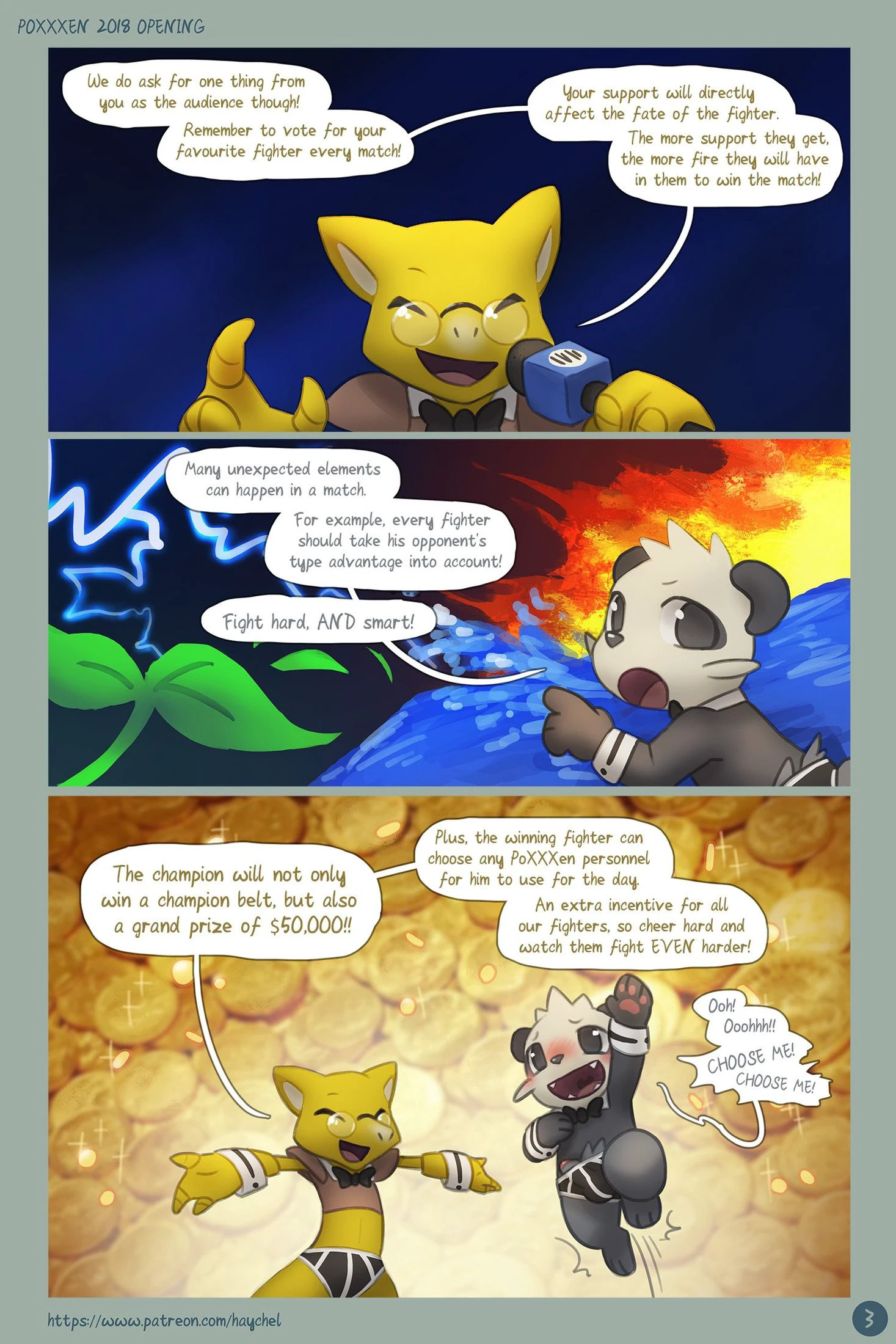 Haychel's Poxxxen Tournament! cover