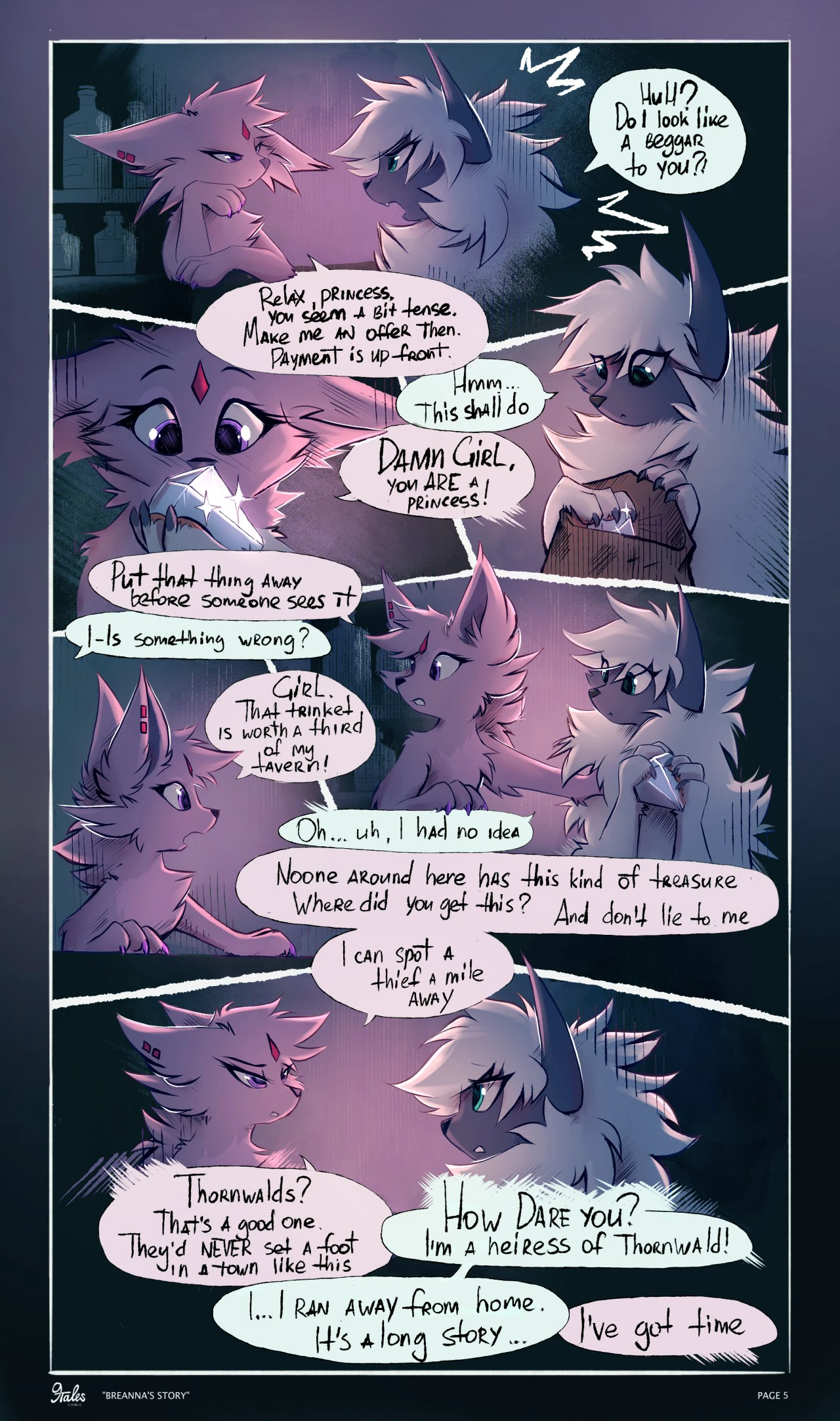 9tales Spinoff: Breanna's Story — page 5
