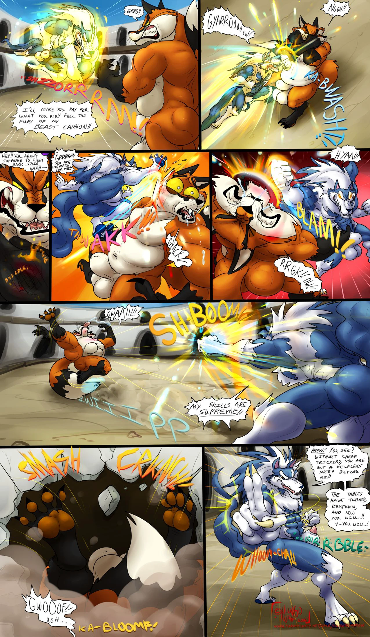Coliseum Vore-ality, Kuu x Jon — page 9