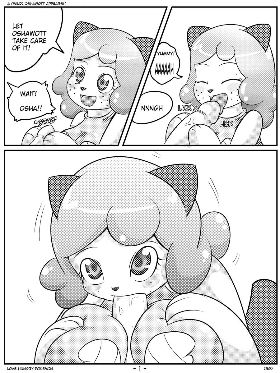 A Wild Oshawott Appears — page 1