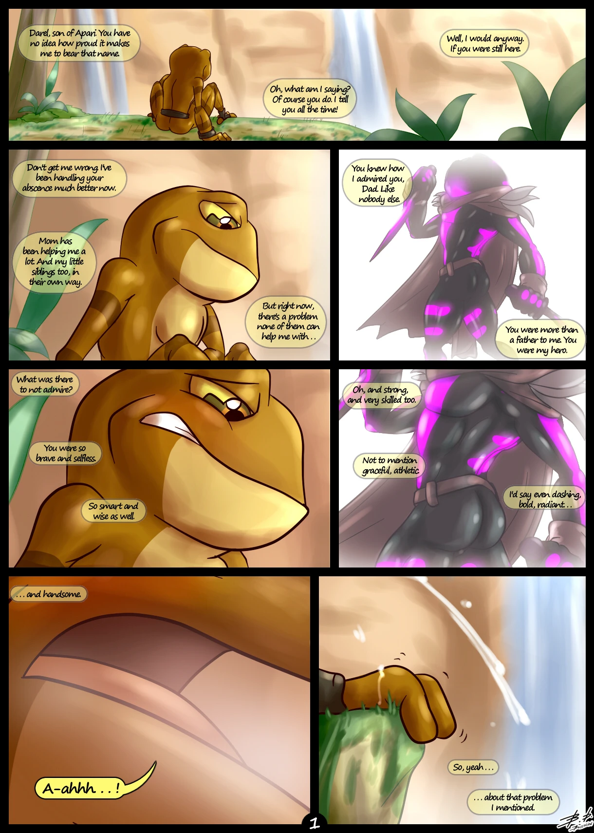 Admiration — page 1