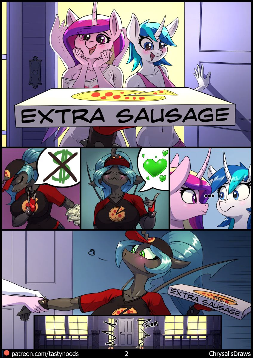 Pizza Delivery (ChrysalisDraws) — page 1