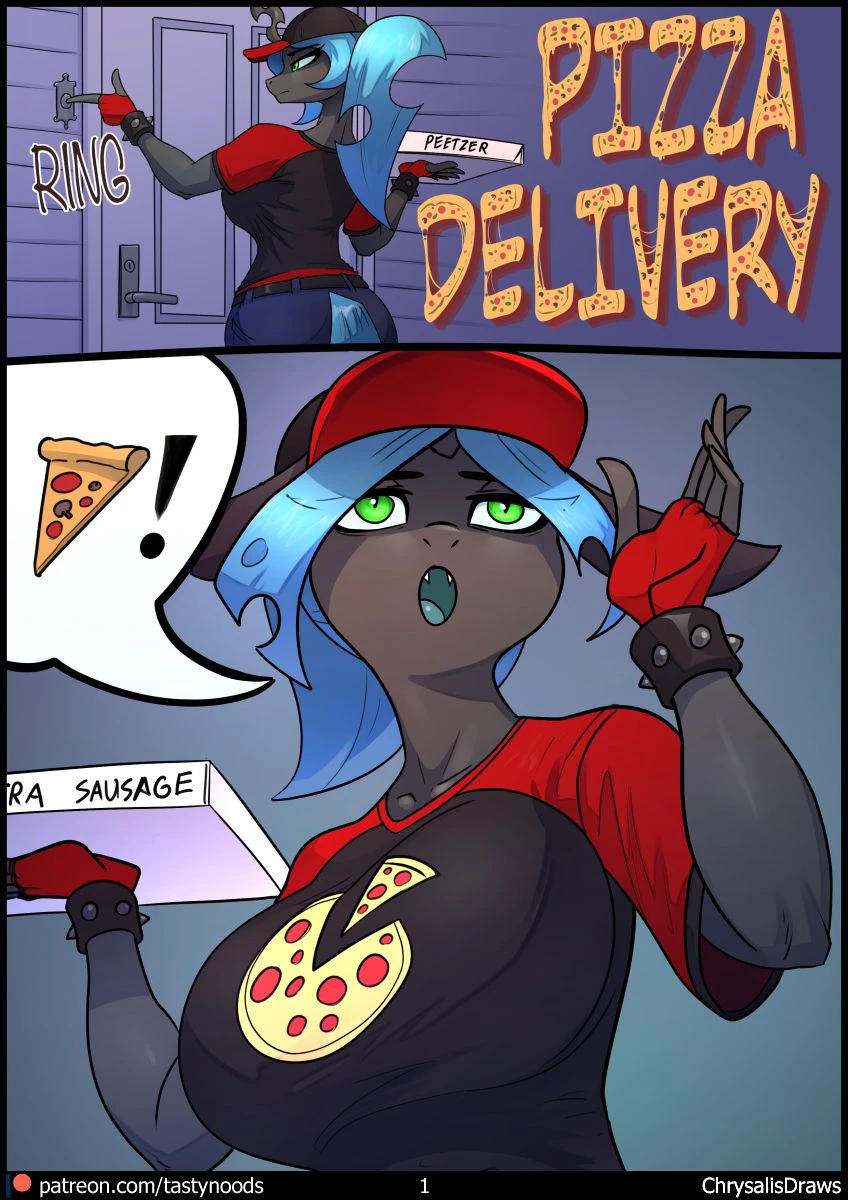 Pizza Delivery (ChrysalisDraws) cover