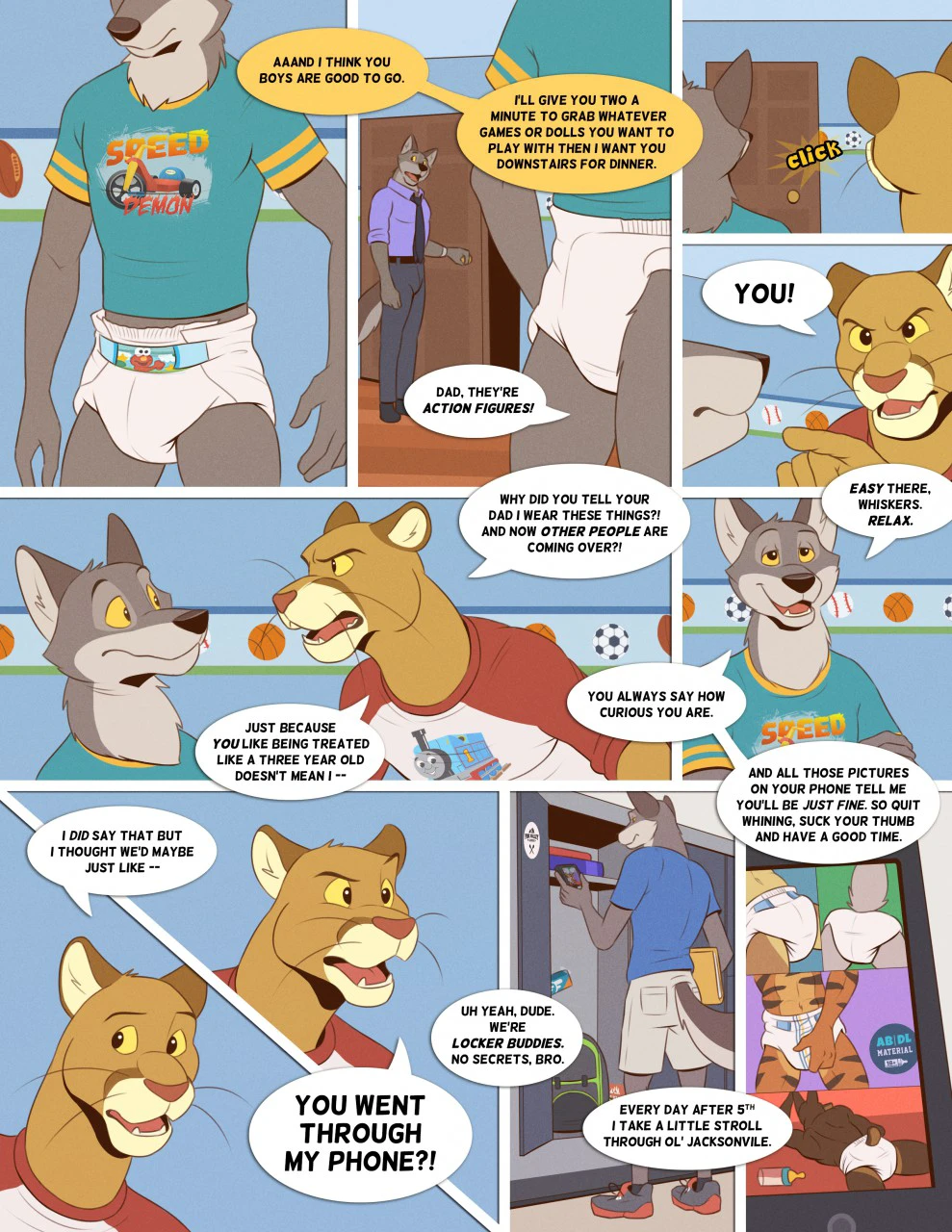 Boy's Night In — page 5