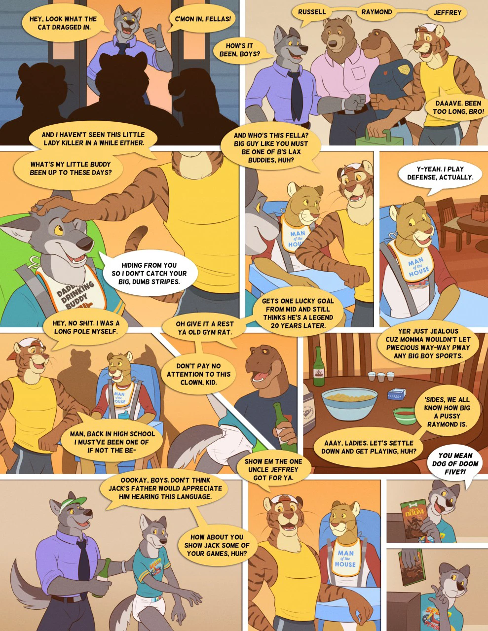 Boy's Night In — page 8