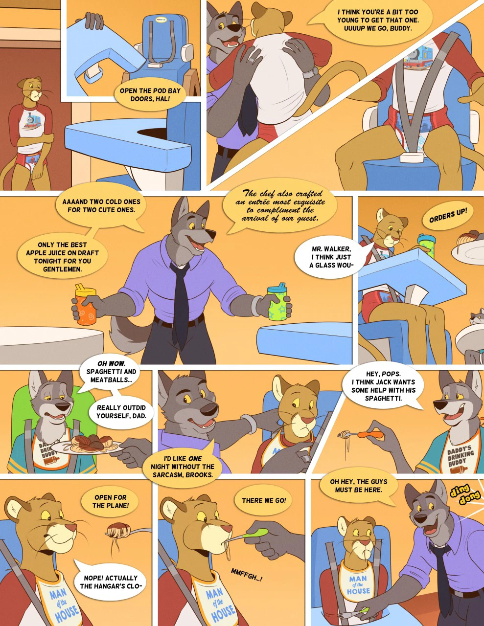 Boy's Night In — page 7