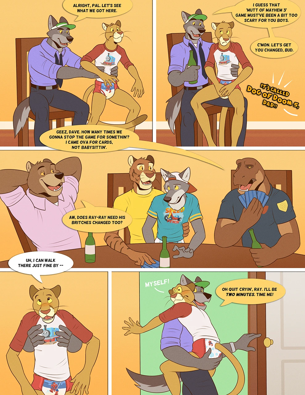 Boy's Night In — page 15