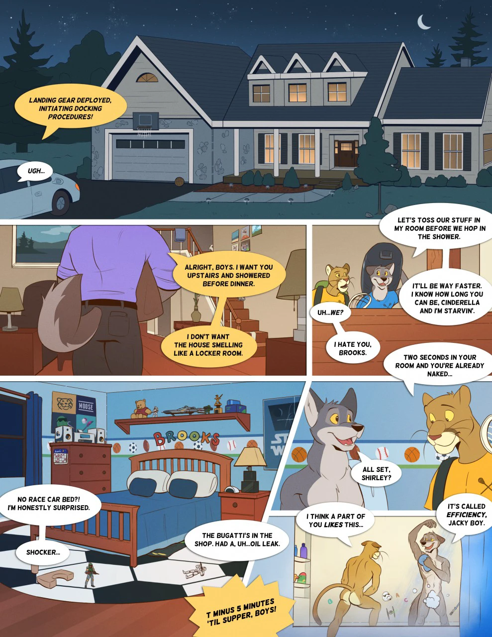 Boy's Night In — page 2