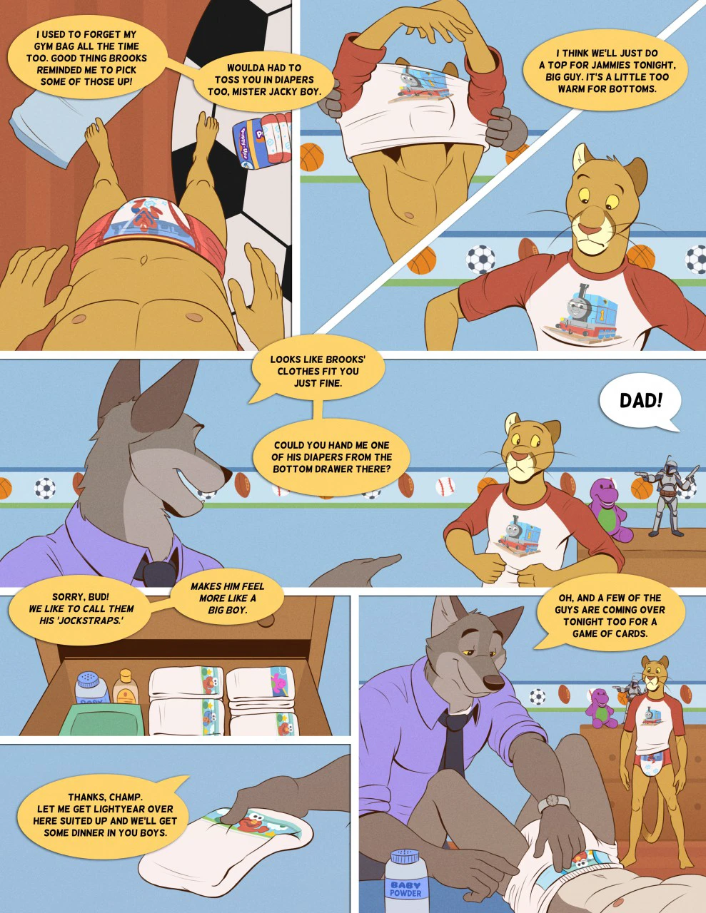 Boy's Night In — page 4