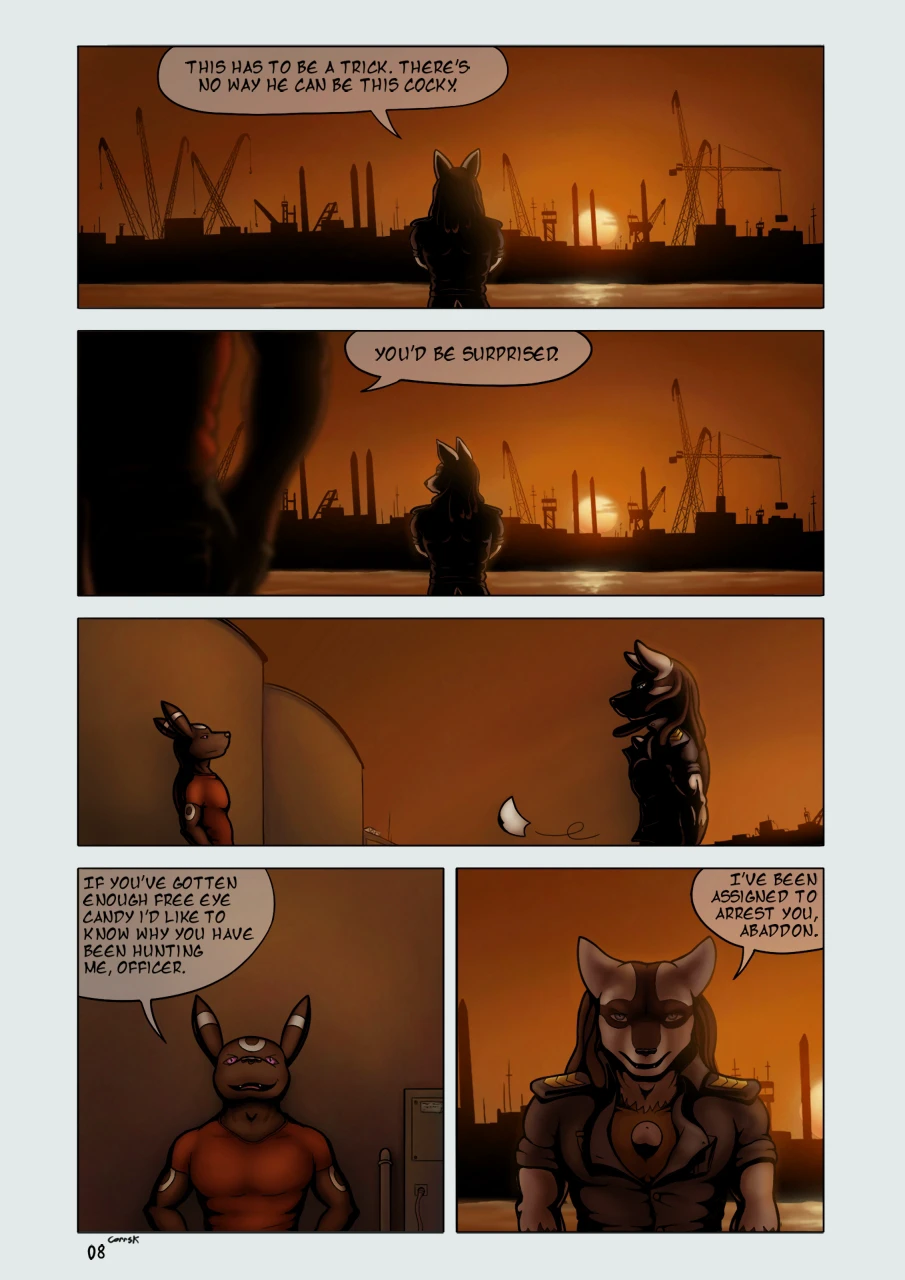 A Darker Shade of Life - Ch. 1 — page 8