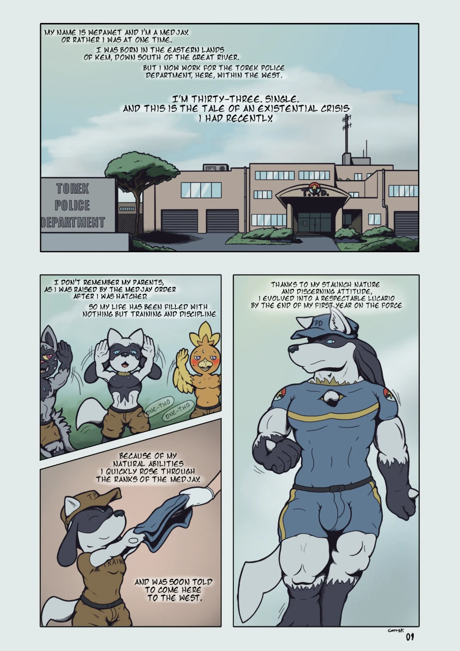 A Darker Shade of Life - Ch. 1 — page 1