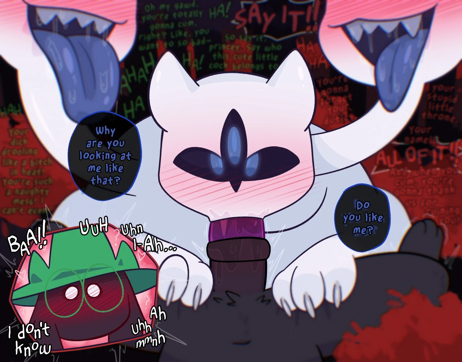 Ralsei X Clover — page 4