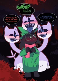 Ralsei X Clover