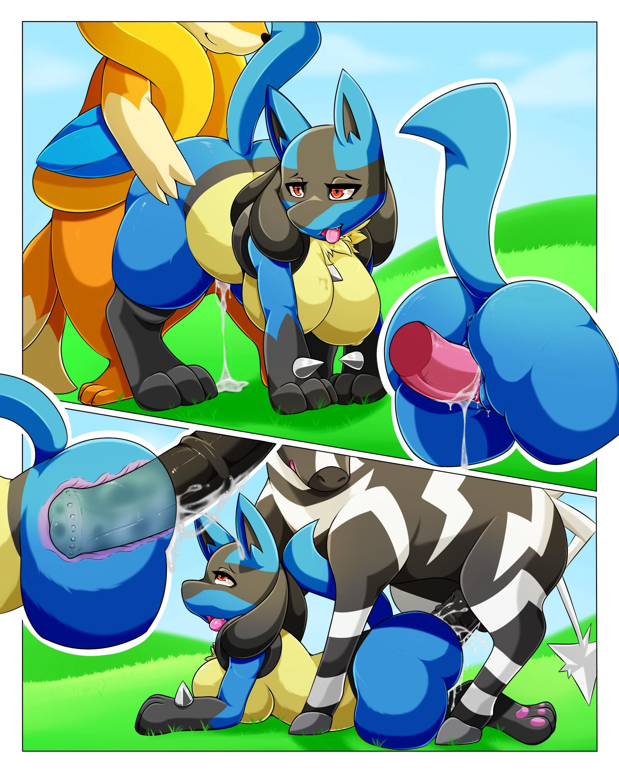 Lucario Transformation — page 23