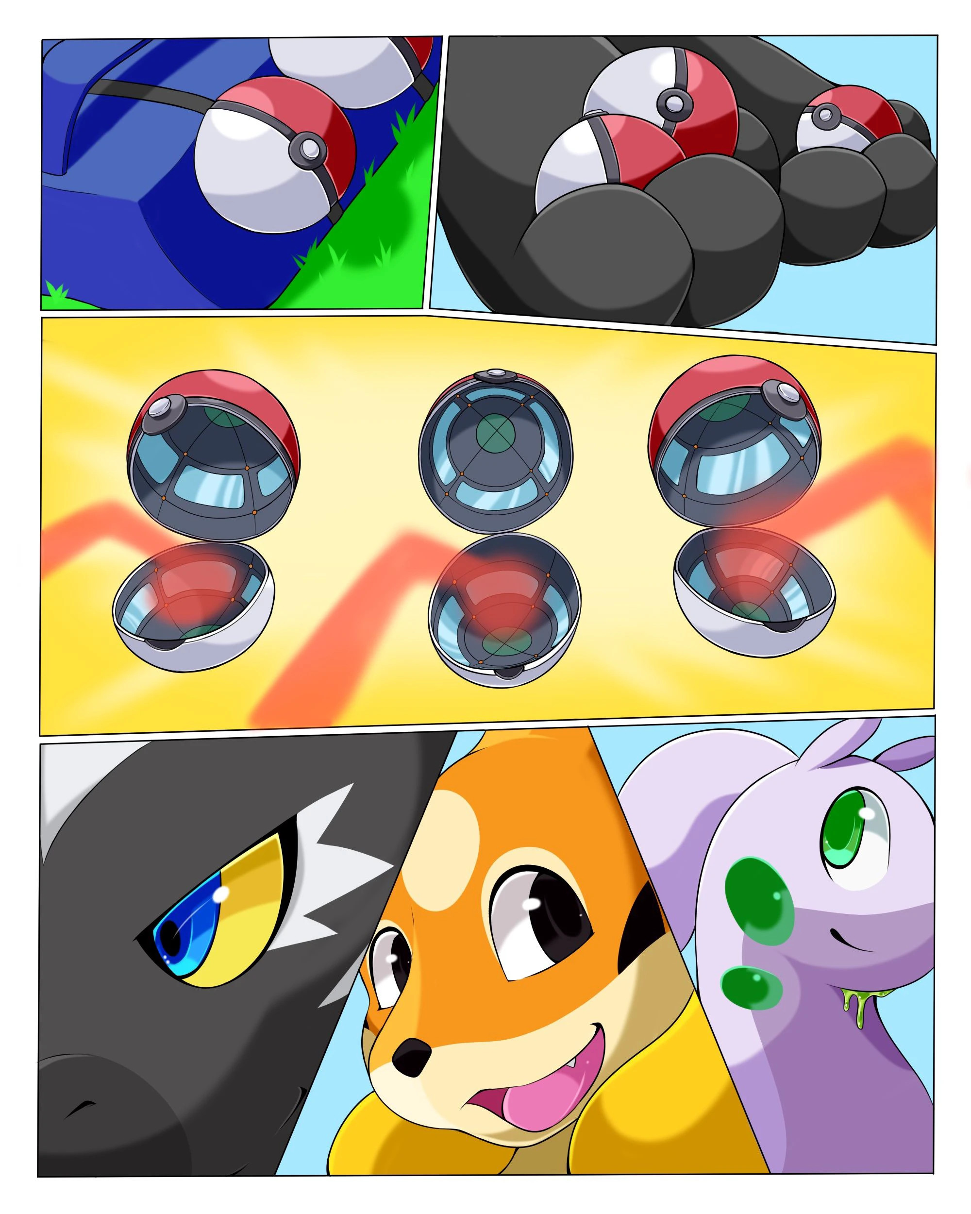 Lucario Transformation — page 22